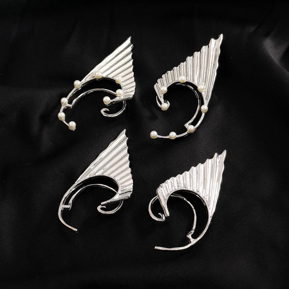 Unique Pair Elf Ear Cuff, Elf Ears, Elf Ear Wraps, Left and Right Ear - Picture 10 of 10